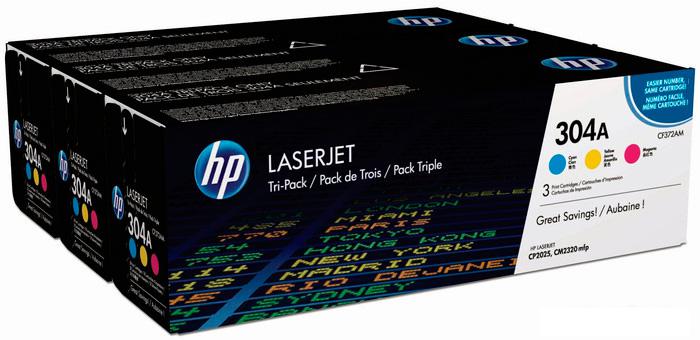 Картридж HP 304A 3-pack (CF372AM)