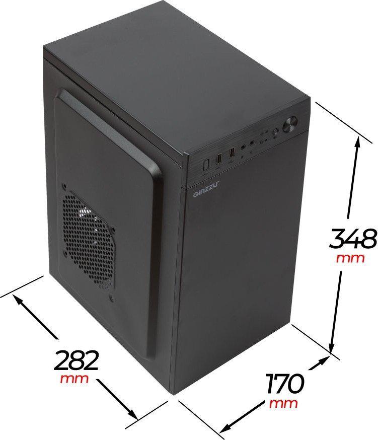 Корпус Ginzzu B400