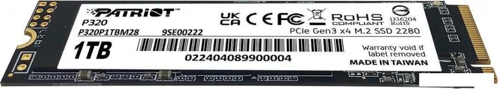 SSD Patriot P320 1TB P320P1TBM28