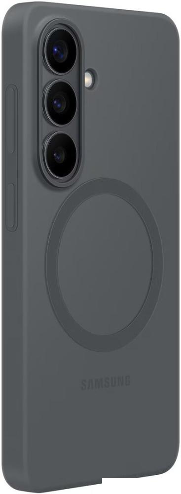 Чехол для телефона Samsung Silicone Magnet Case для Samsung Galaxy S26 (черный)