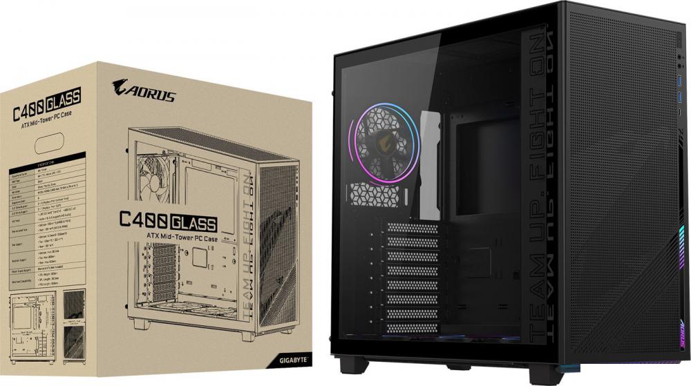 Корпус Gigabyte Aorus C400 Glass