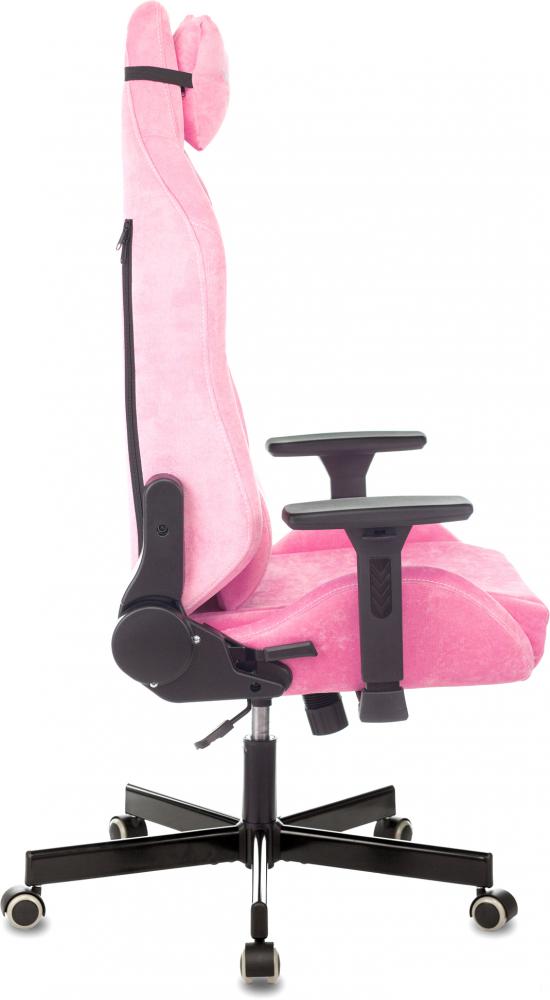 Игровое (геймерское) кресло Knight N1 Fabric Light-21 (розовый)