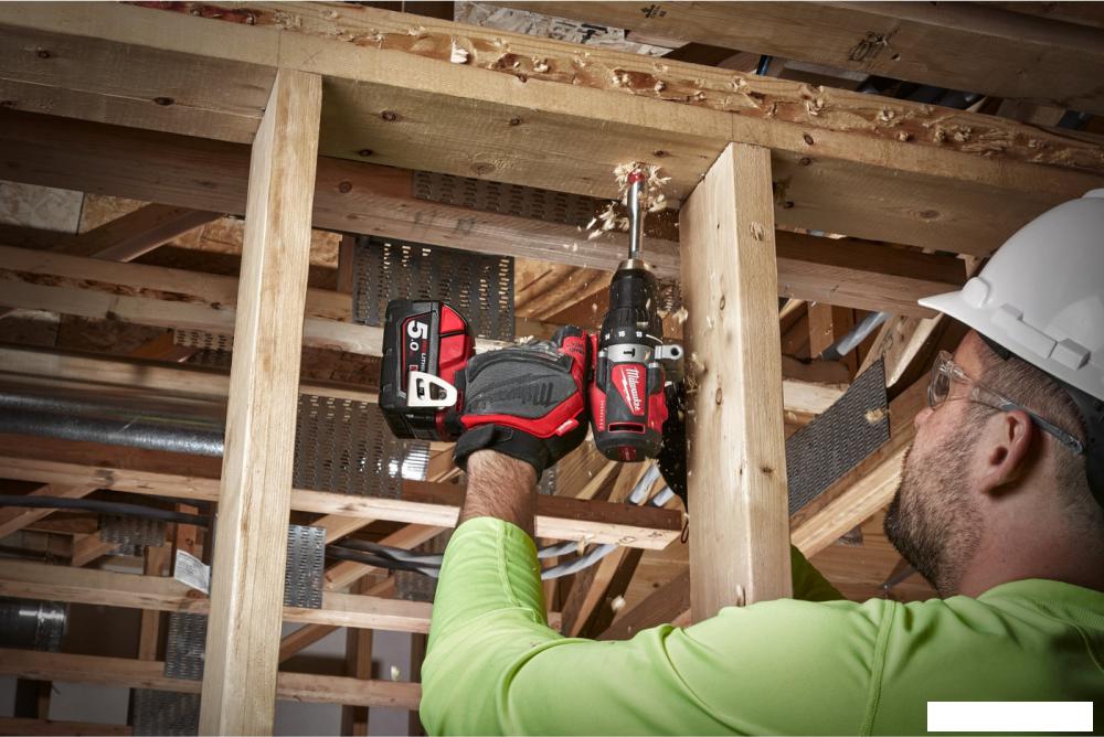 Ударная дрель-шуруповерт Milwaukee M18 BLPD2-502X 4933464517 (с 2-мя АКБ 5 Ач, кейс)