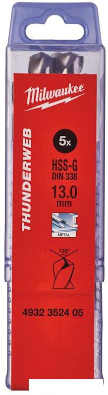 Набор сверл Milwaukee 4932352405 (5 предметов)