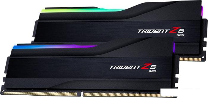 Оперативная память G.Skill Trident Z5 RGB 2x32ГБ DDR5 6400МГц F5-6400J3239G32GX2-TZ5RK