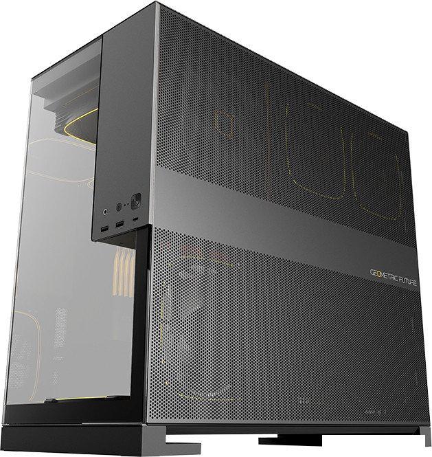 Корпус Geometric Future Model 5 5FAN (черный/серый)