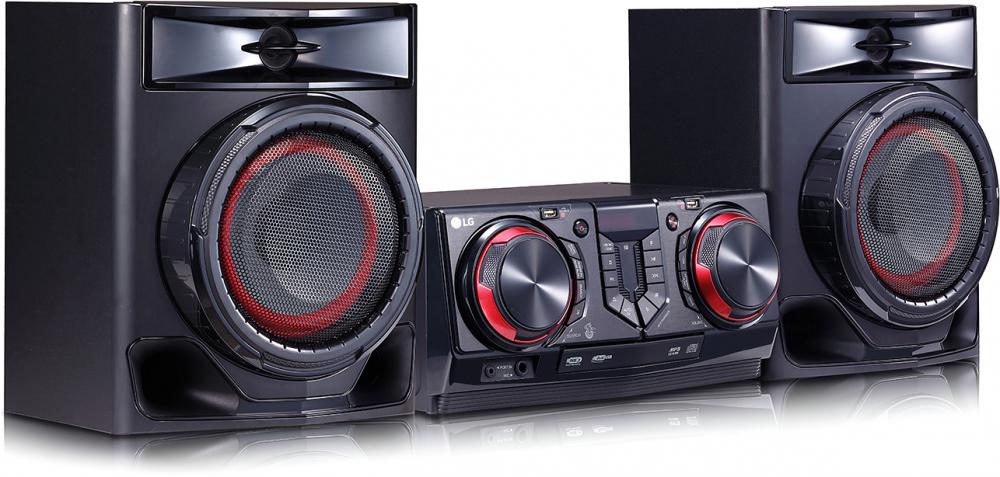 Музыкальный центр LG X-Boom CJ44 (с колонками CJS45F)
