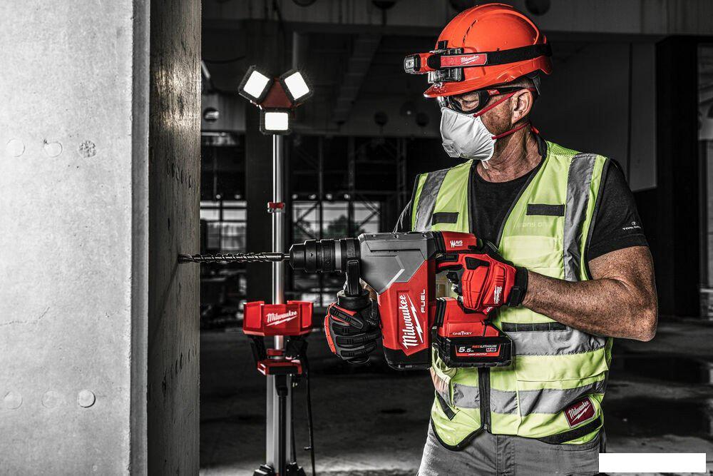Перфоратор Milwaukee M18 FUEL M18ONEFHPX-552X 4933478496 (с 2-мя АКБ, кейс)