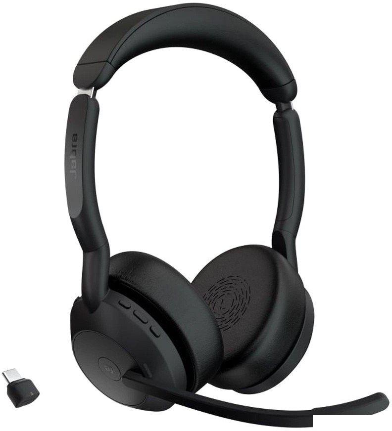 Офисная гарнитура Jabra Evolve2 55 MS Stereo Stand USB-C