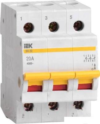 Выключатель нагрузки IEK ВН-32 3Р 20А MNV10-3-020