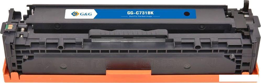 Картридж G&amp;G GG-C731BK (аналог Canon C731BK)