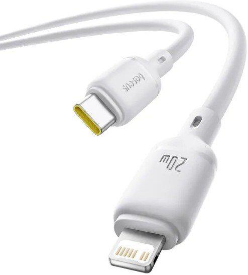 Кабель Baseus Silky Series Fast Charging Cable USB Type-C - Lightning (2 м, белый)