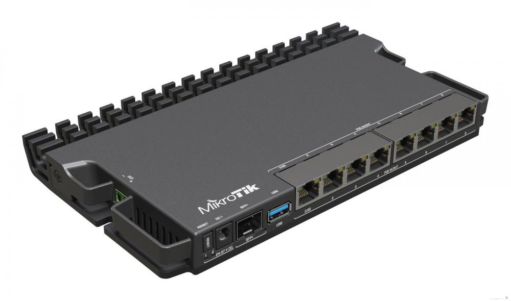 Маршрутизатор Mikrotik RB5009UPr+S+IN