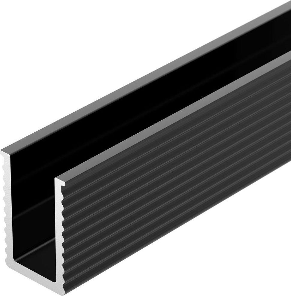 Алюминиевый профиль Arlight SL-Mini-6-H9-2000 Anod Black 044082