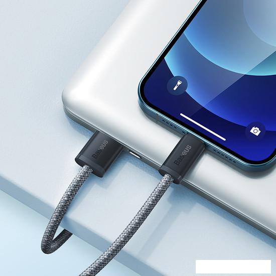 Кабель Baseus Dynamic Series USB Type-C - Lightning (2 м, серый)