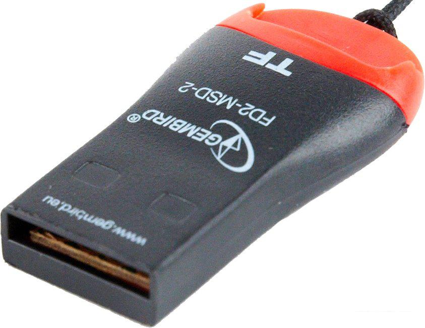 Карт-ридер Gembird FD2-MSD-2