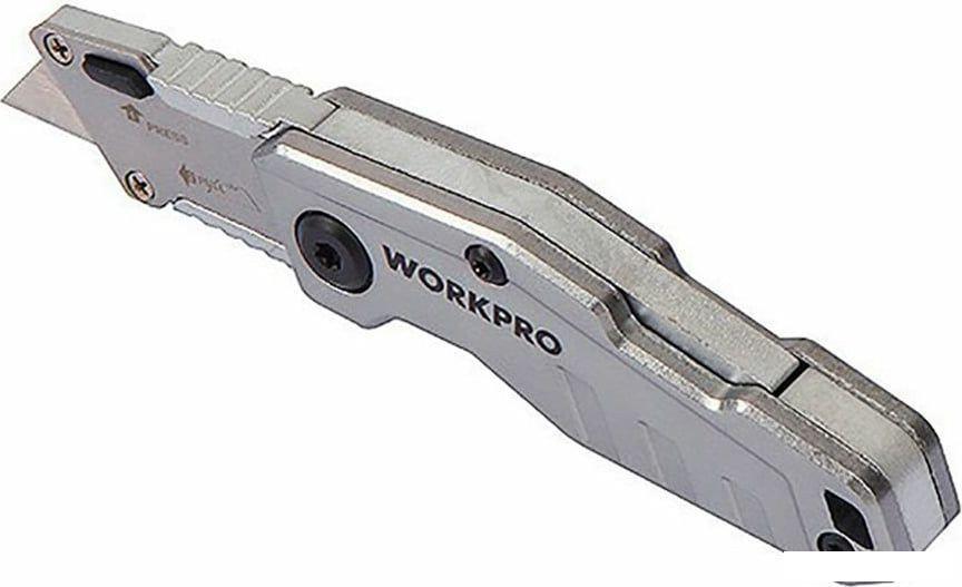 Нож строительный Workpro WP211010