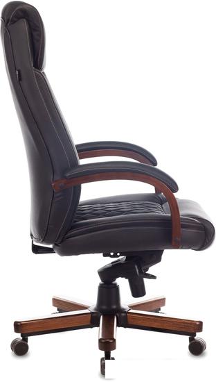 Офисное кресло Бюрократ T-9924WALNUT (черный)