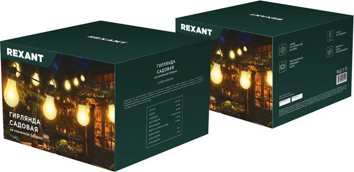 Светодиодная гирлянда Rexant Канэри 602-2422