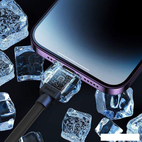 Кабель Baseus CoolPlay Series USB Type-A - Lightning (1 м, черный)