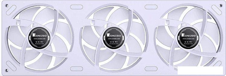 Комплект вентиляторов для корпуса Jonsbo ZB-360WR (белый)