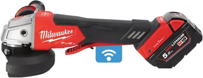 Угловая шлифмашина Milwaukee M18 ONEFSAG 125XPDB-502X Fuel 4933478435 (с 2-мя АКБ)