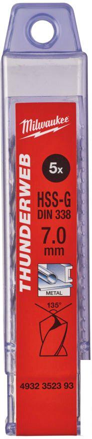 Набор сверл Milwaukee 4932352393 (5 предметов)