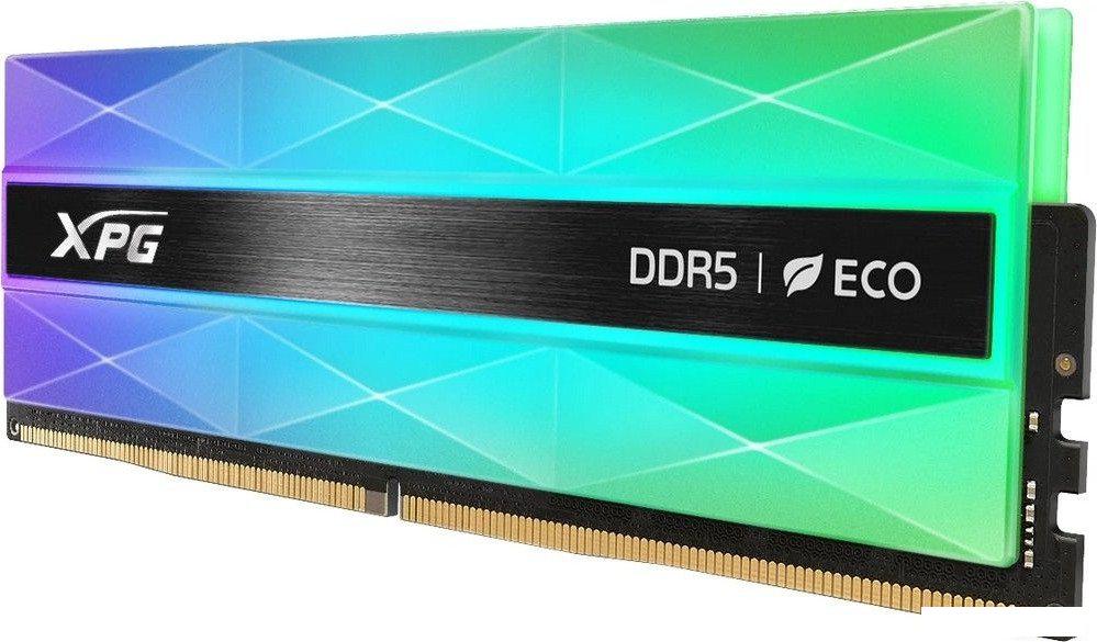 Оперативная память ADATA XPG Lancer Neon RGB 2x16ГБ DDR5 6000 МГц AX5U6000C3016G-DCLANRSG