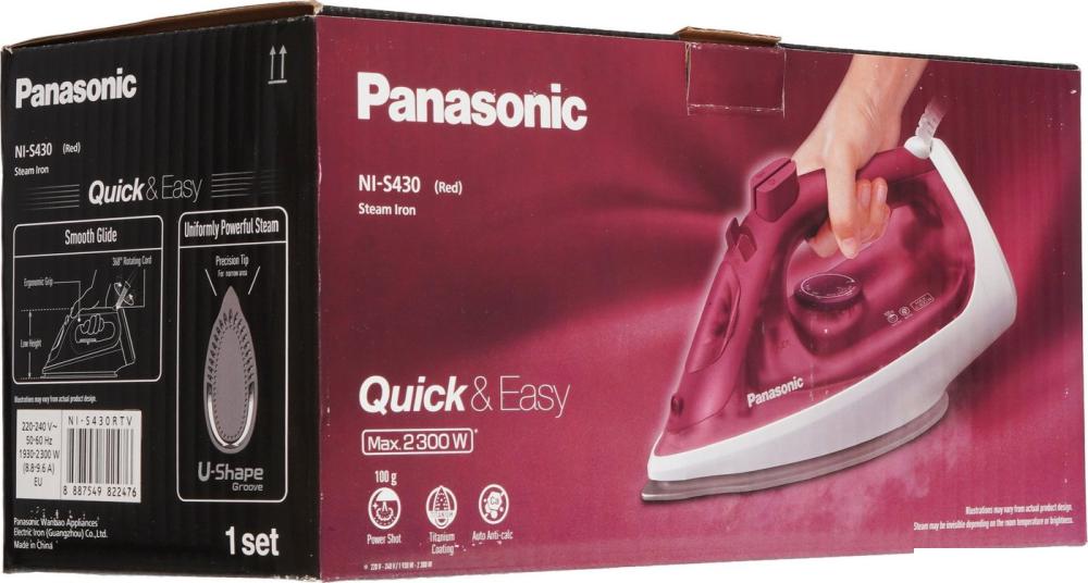 Утюг Panasonic NI-S430RTV