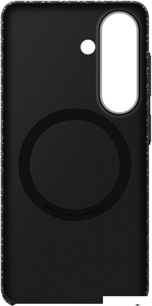 Чехол для телефона Samsung Carbon Magnet Case для Samsung Galaxy S26 (темно-серый)