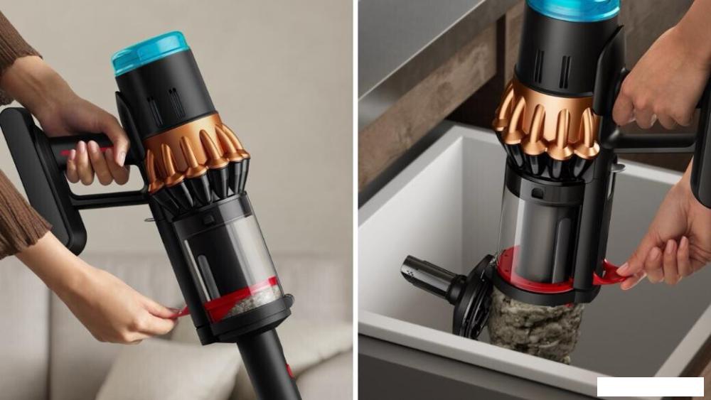 Пылесос Dyson V16 Piston Animal Submarine 492969-01 (матовый черный/медный)