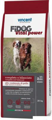 Сухой корм для собак Vincent Fidog Vital Power 20 кг