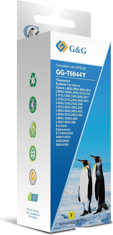 Чернила G&amp;G GG-T6644Y