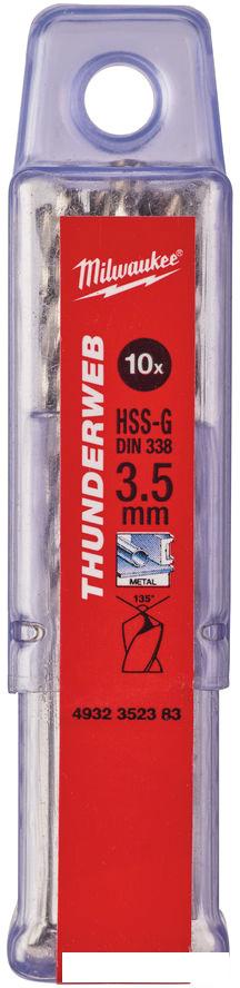 Набор сверл Milwaukee 4932352383 (10 предметов)