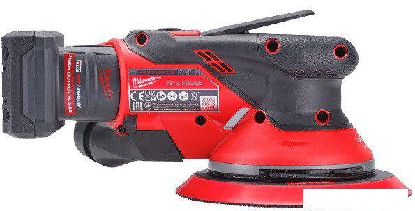 Эксцентриковая шлифмашина Milwaukee M12FROS5-502X 4933493651 (с 2-мя АКБ, кейс)