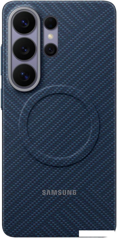 Чехол для телефона Samsung Carbon Magnet Case для Samsung Galaxy S26 Ultra (темно-синий)