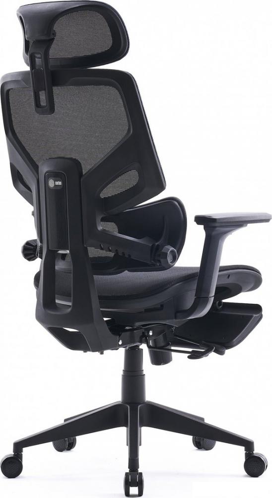 Офисное кресло CACTUS CS-CHR-MC01-BLBK (черный/синий)