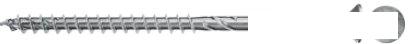 Шуруп Fischer FPF II CZP 6.0x70 BC 200 670523 (200 шт)