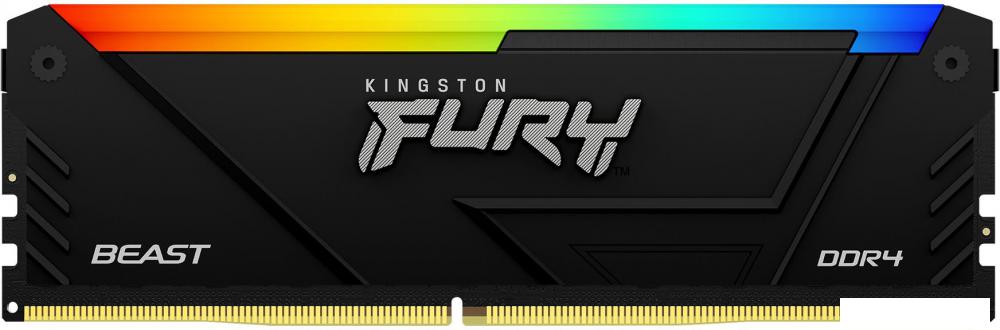 Оперативная память Kingston FURY Beast RGB 32ГБ DDR4 3200 МГц KF432C16BB2A/32