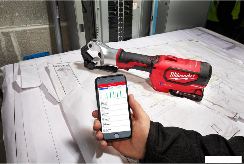 Кримпер Milwaukee M18 HDCT-202C 4933471950 (с 2-мя АКБ, кейс)