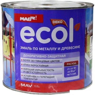 Эмаль Ecol ПФ-115 1л (бирюзовый)