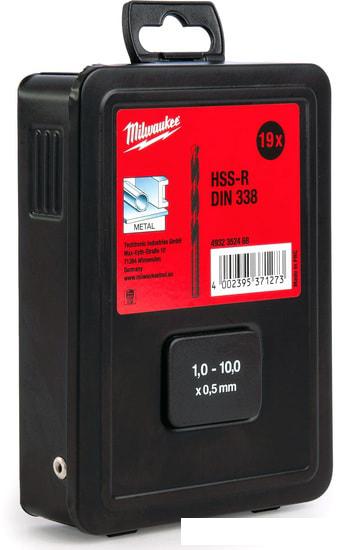 Набор оснастки для электроинструмента Milwaukee 4932352468 (19 предметов)