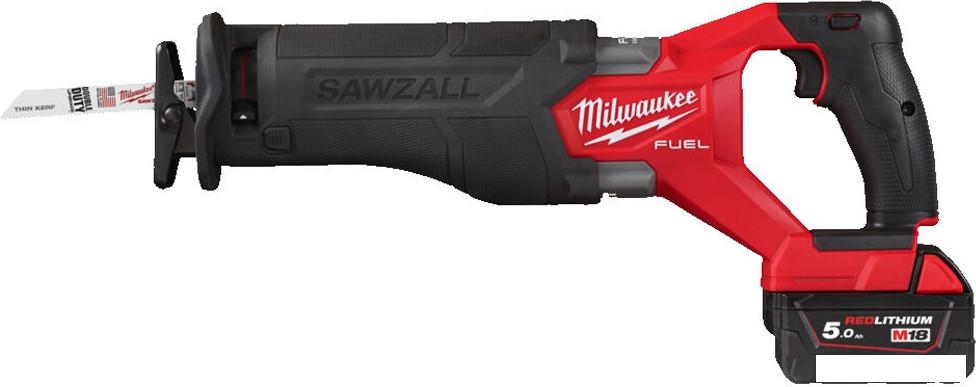 Сабельная пила Milwaukee M18 FSZ100P 4933498242 (с 2-мя АКБ, кейс)