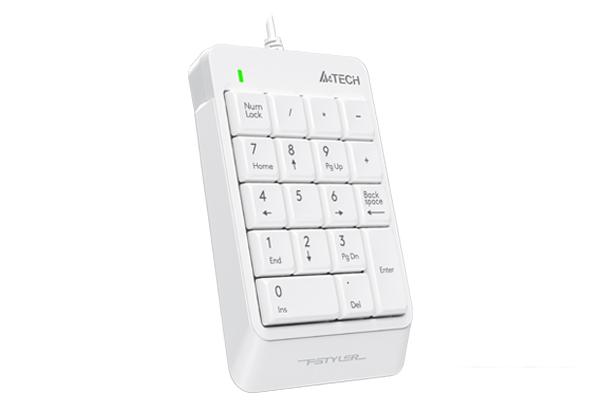 Цифровой блок A4Tech FK13P (белый)