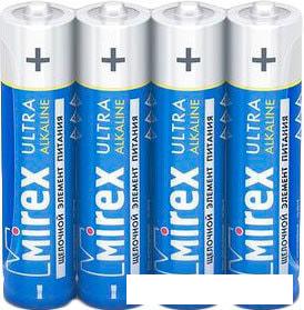 Батарейка Mirex Ultra Alkaline AAA 4 шт LR03-S4