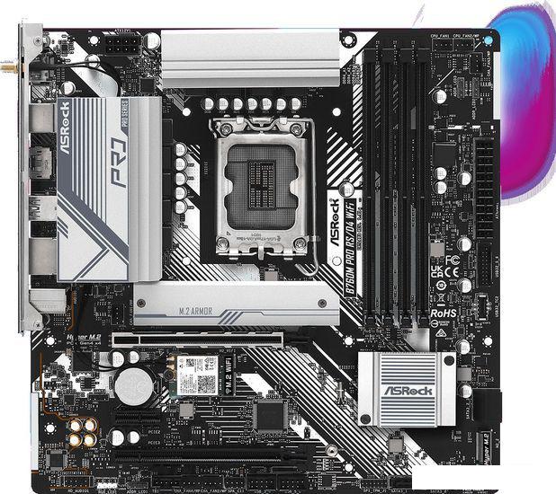 Материнская плата ASRock B760M Pro RS/D4 WiFi