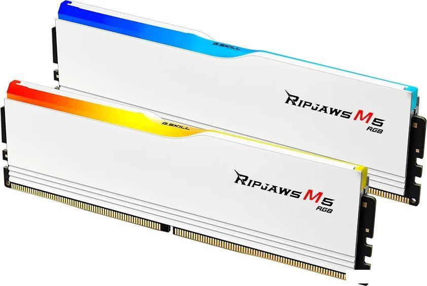 Оперативная память G.Skill Ripjaws M5 RGB 2x24ГБ DDR5 5200 МГц F5-5200J4040A24GX2-RM5RW