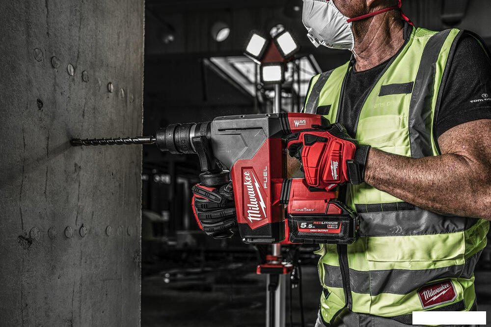 Перфоратор Milwaukee M18 FUEL M18ONEFHPX-552X 4933478496 (с 2-мя АКБ, кейс)