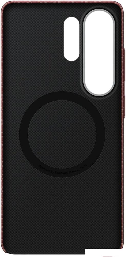 Чехол для телефона Samsung Carbon Magnet Case для Samsung Galaxy S26 Ultra (красный)