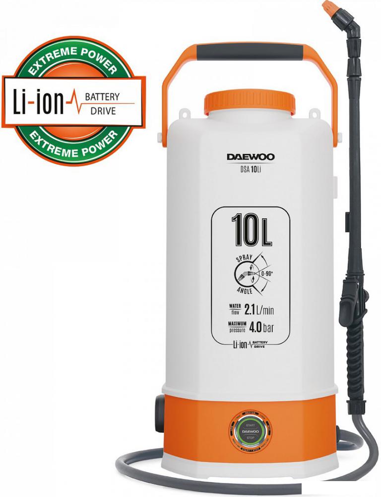 Аккумуляторный опрыскиватель Daewoo Power DSA 10Li